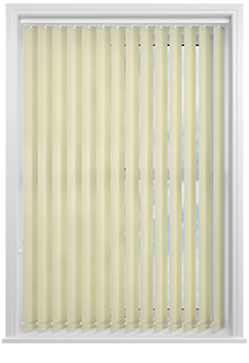 Lusso, Cream - Vertical Blind